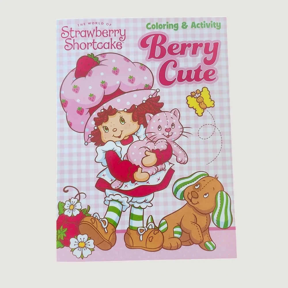 Strawberry Shortcake Coloring Book Berry Cute Activity Craft Book